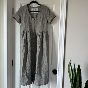 Not Perfect Linen Odessa Dress